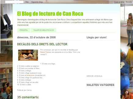 El Bloc de lectura de Can Roca