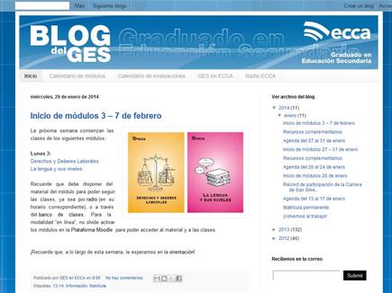 El Blog del GES de Radio ECCA