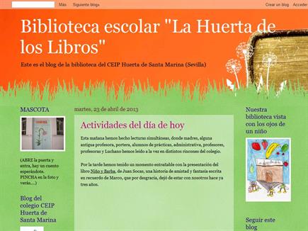 Biblioteca Escolar "La Huerta de los libros"