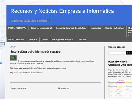 Recursos y noticias Empresa e Informática