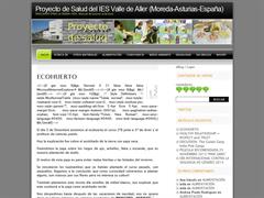 PROYECTO DE SALUD DEL IES VALLE DE ALLER