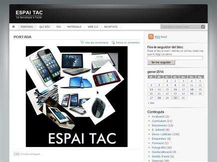 Espai TAC. La tecnologia a l'aula