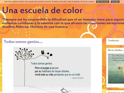 Una escuela de color.