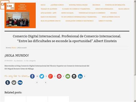 Comercio Digital Internacional.