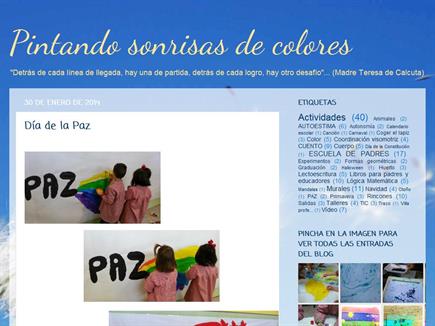 Pintando sonrisas de colores