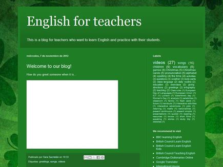 English for teachers