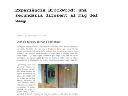 Experiència Brockwood: Una secundària diferent al mig del camp